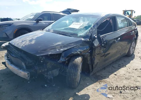 2019 Hyundai Ioniq Hybrid Blue из США, поврежденный, VIN KMHC65LC6KU166853